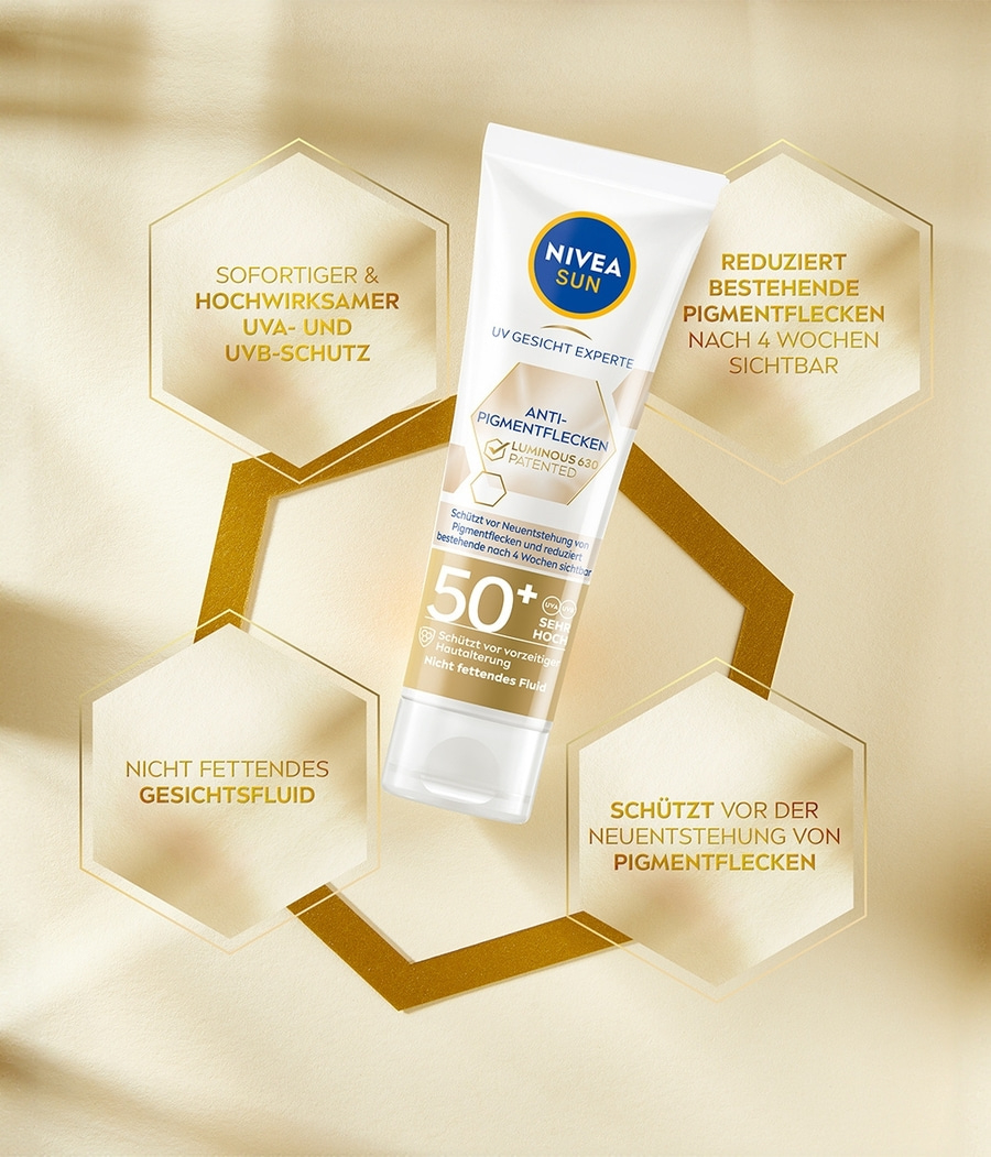 NIVEA SUN UV Face W630 Anti-Pigmentflecken Sonnenschutz LSF 50+ 40ml