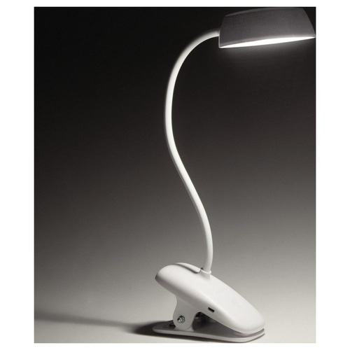 2x PHILIPS LED-Akku-Tischlampe DSK201 Klemmleuchte Schreibtischleuchte