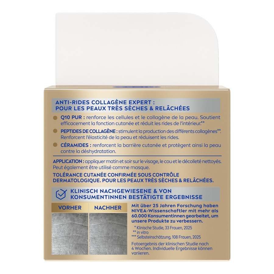NIVEA Q10 Facial Butter Anti-Wrinkle Collagen Expert Day & Night 50 ml