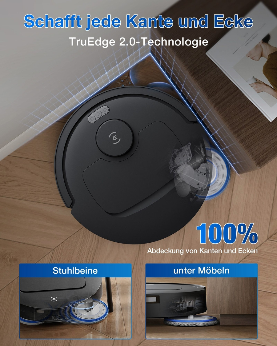 ECOVACS Saugroboter mit Wischfunktion Deebot T30C Gen 2 B-WARE