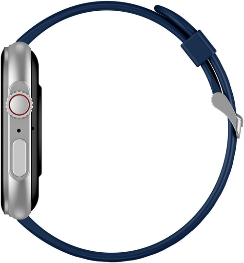 SMARTY 2.0 Smartwatch SW068A02 Touch-Display Bluetooth 46/40 mm blau B-WARE