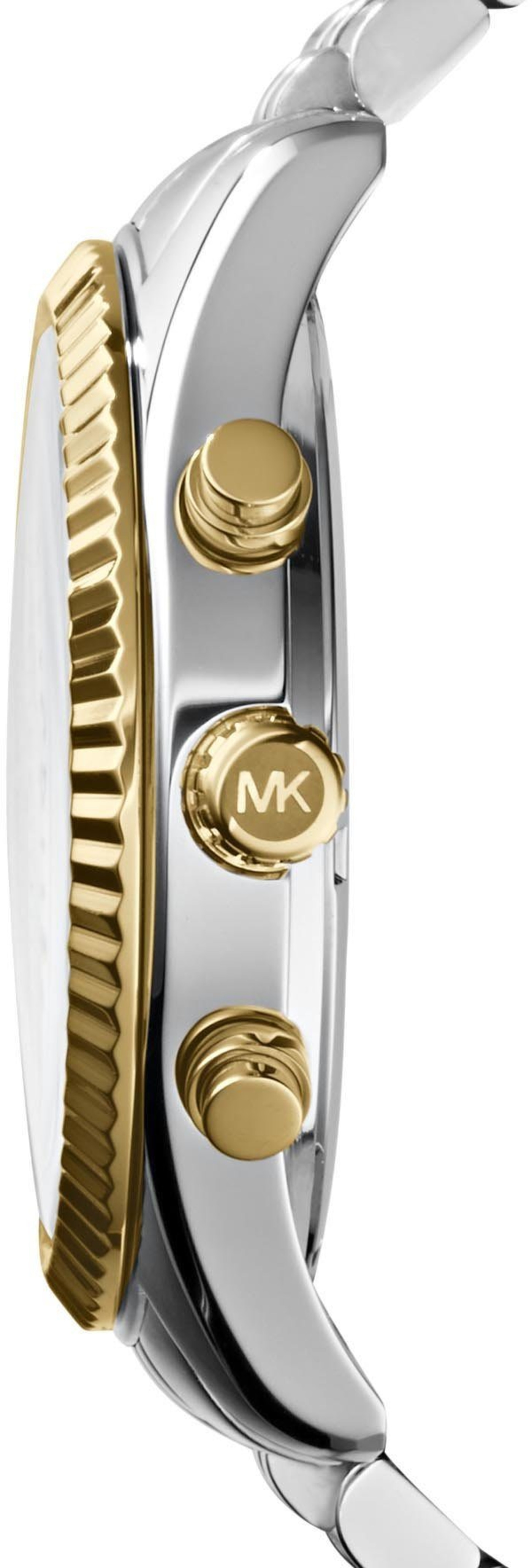 MICHAEL KORS Herrenarmbanduhr LEXINGTON MK8344 Quarz Datum gold silber