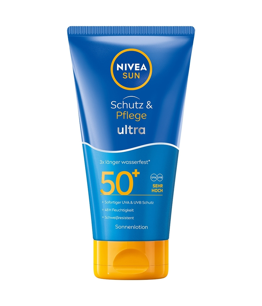 NIVEA SUN Schutz & Pflege Ultra Sonnenlotion LSF 50+ 150 ml