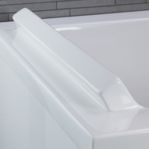 DURAVIT Badewanne Starck 2000 x 1000 mm Weiß mit 2 Rückenschrägen