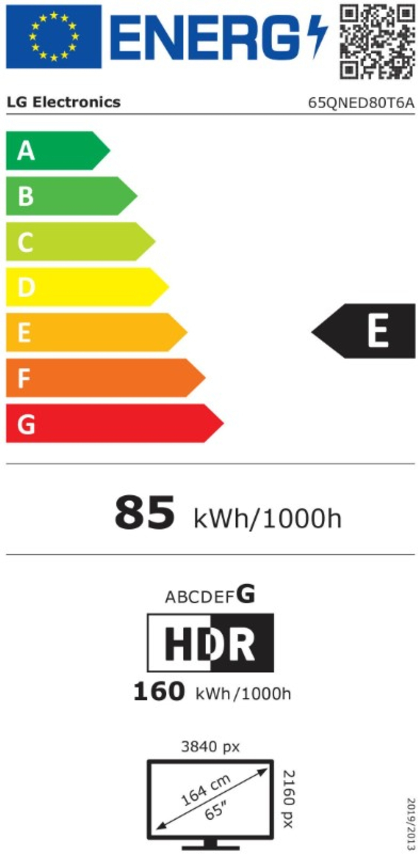 LG 65QNED80T6A.AEU QNED-Fernseher 164 cm/65 Zoll Smart-TV 60 Hz B-WARE