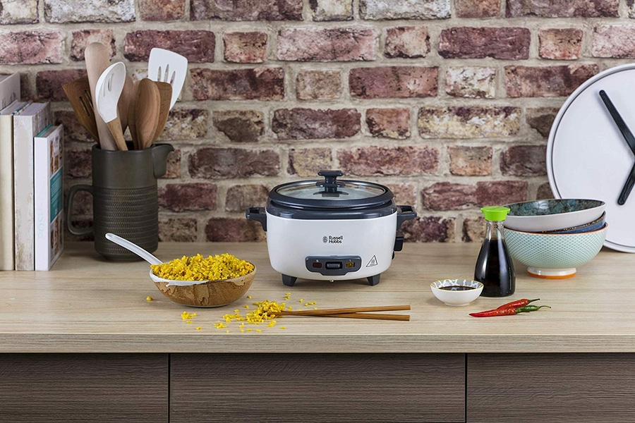 RUSSELL HOBBS Reiskocher Midi 27030-56 6 Portionen Warmhaltefunktion 300 W