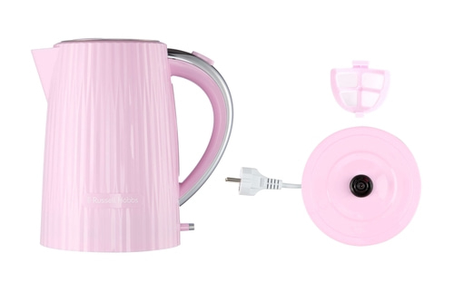 RUSSELL HOBBS Wasserkocher Eden 27362-70 Himbeere 1,7 L Raspberry Retro 2400 W