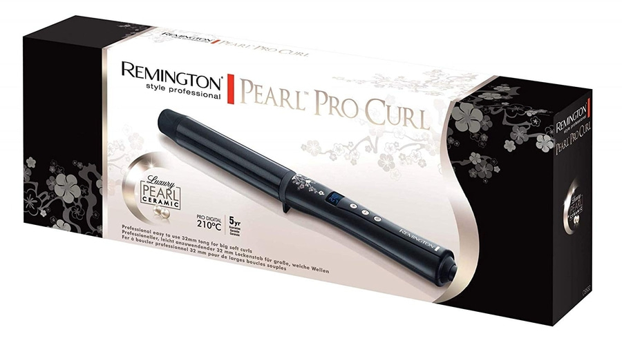 REMINGTON Lockenstab Ci9532 Pearl Keramikbeschichtung Anzeige bis 210° 32 mm