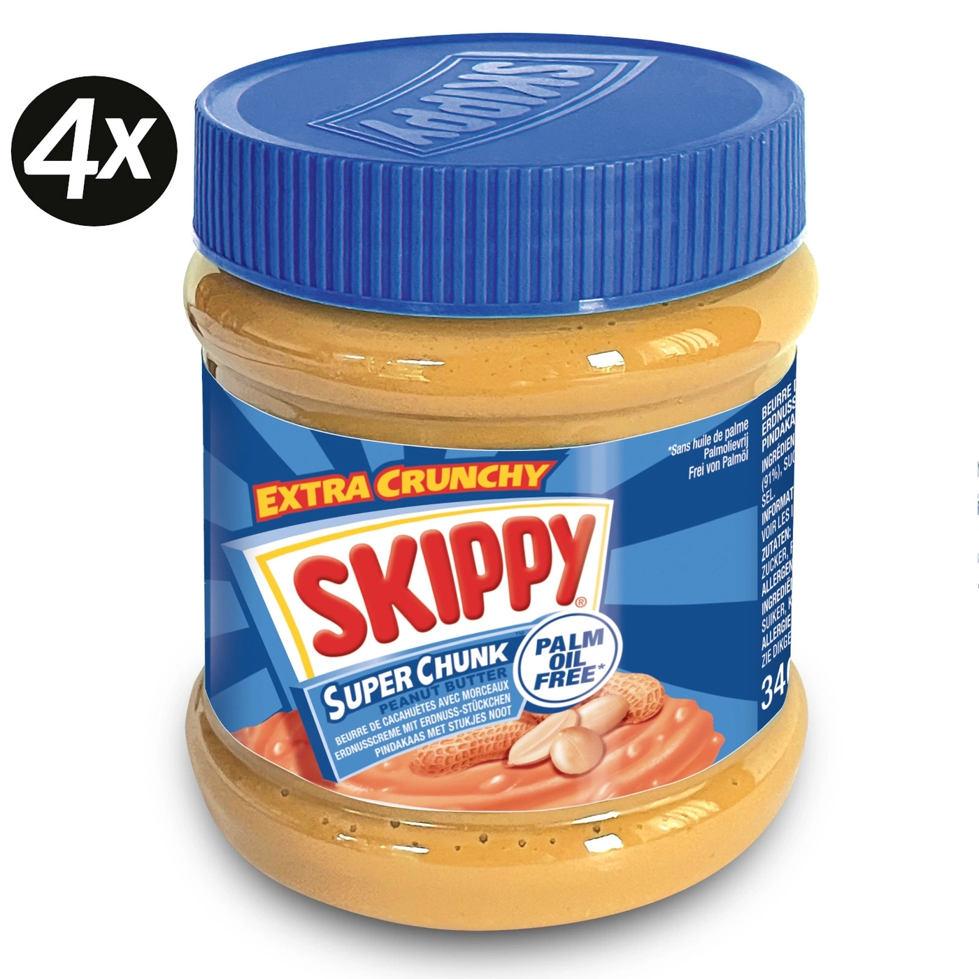 Skippy Erdnussbutter Super Chunk "Extra Crunchy"