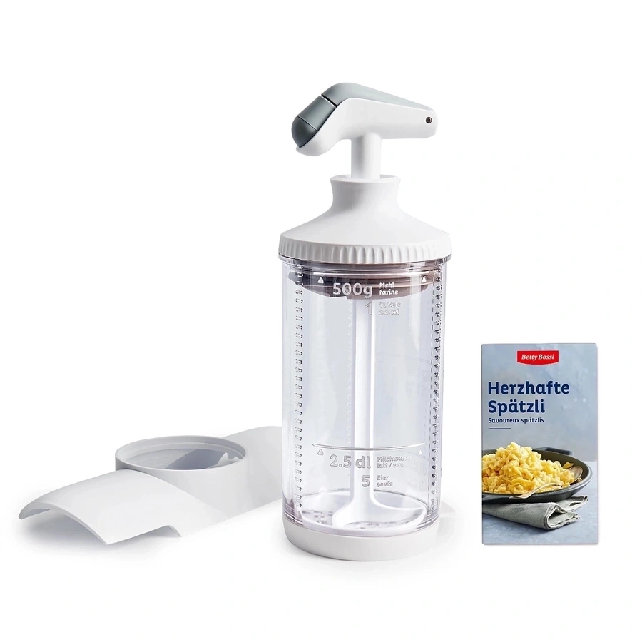 BETTY BOSSI Spätzle-Blitz Maxi 1,3 Liter Spülmaschinengeeignet bis 100°C