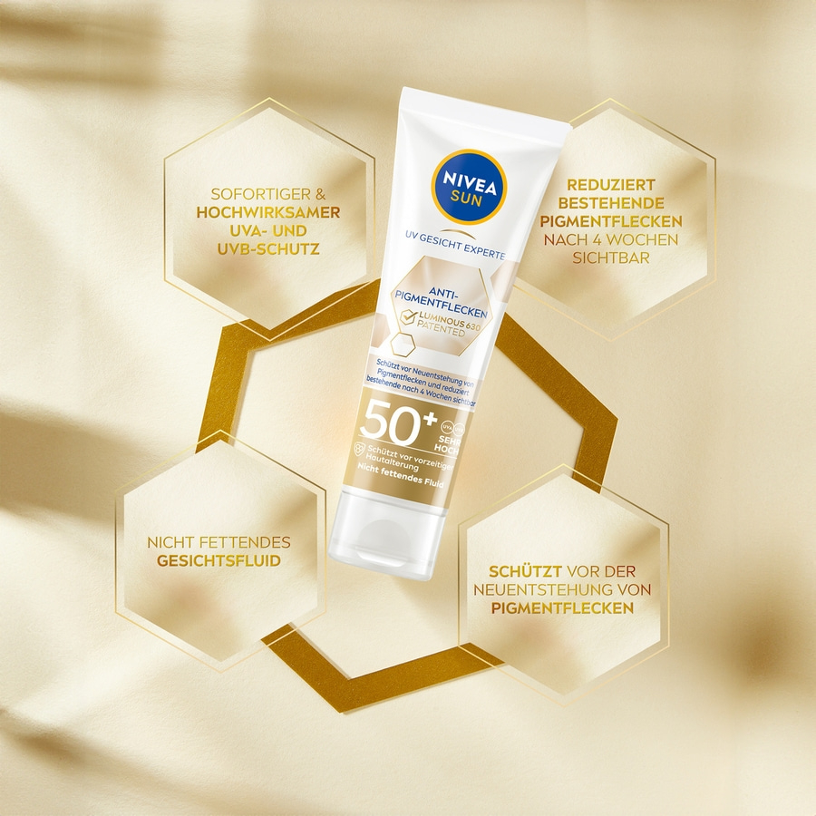 NIVEA SUN UV Face W630 Anti-Pigmentflecken Sonnenschutz LSF 50+ 40ml