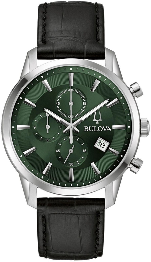 BULOVA 96B413 Armbanduhr Quarzuhr Herrenuhr Edelstahlgehäuse 41 mm B-Ware