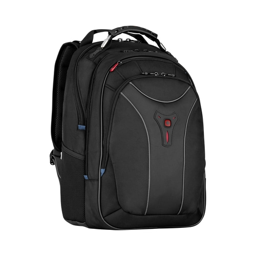 WENGER Carbon Notebook-Rucksack bis 17 Zoll Wasserdicht 30 L Schwarz-Rot