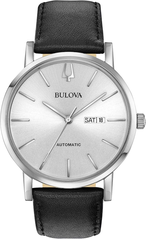 Bulova Herren Armbanduhr 96C130 Herrenuhr Mineralglas Automatik Edelstahl B-Ware