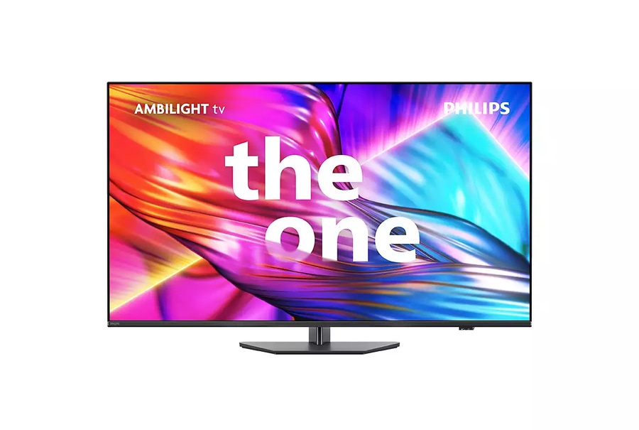 PHILIPS Ambilight Fernseher 55 Zoll 4K UHD LED Smart TV 144 Hz The One 55PUS8909