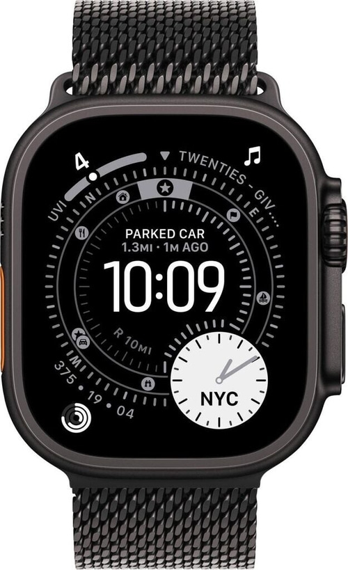 APPLE Watch Ultra 3 GPS + Cell 49mm Titangehäuse Milanaise M MF1Q4QF/A B-Ware