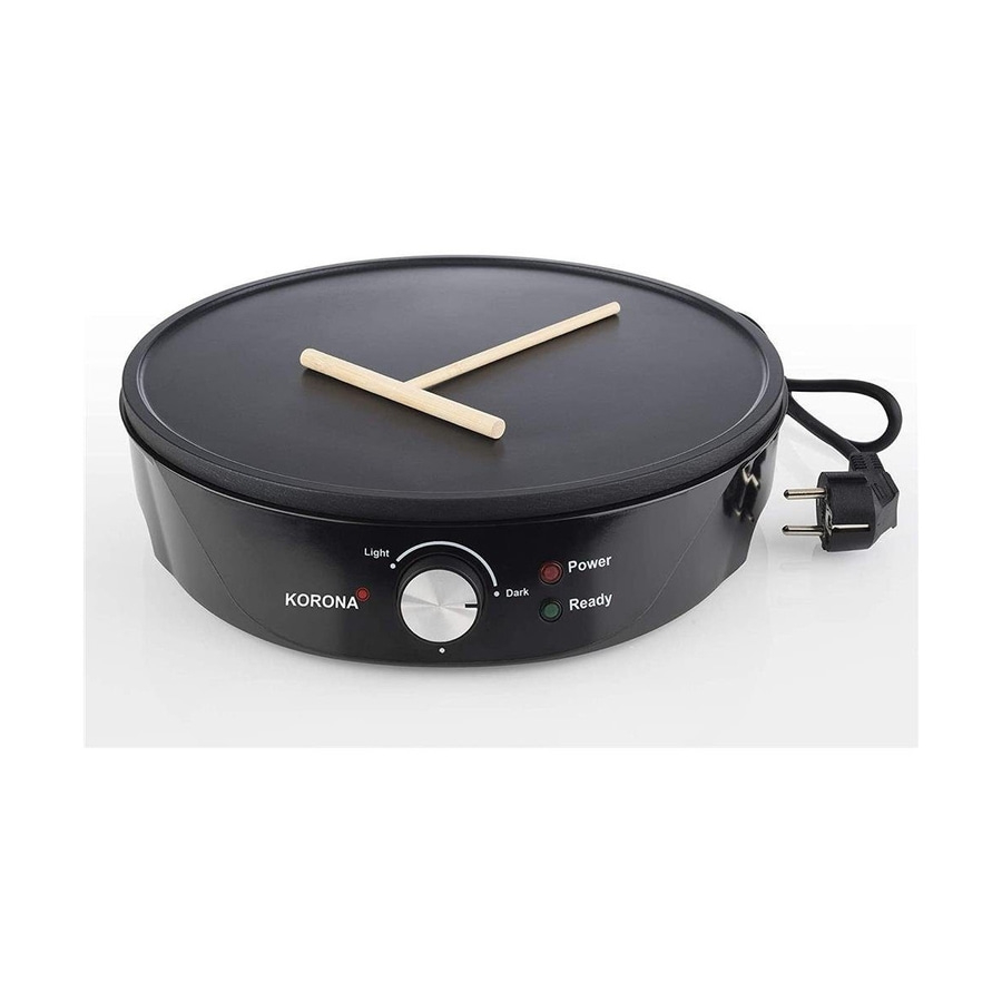 KORONA Crepes-Maker 41055 30cm 1200W Backplatte Pancakes Temperaturregler NEU