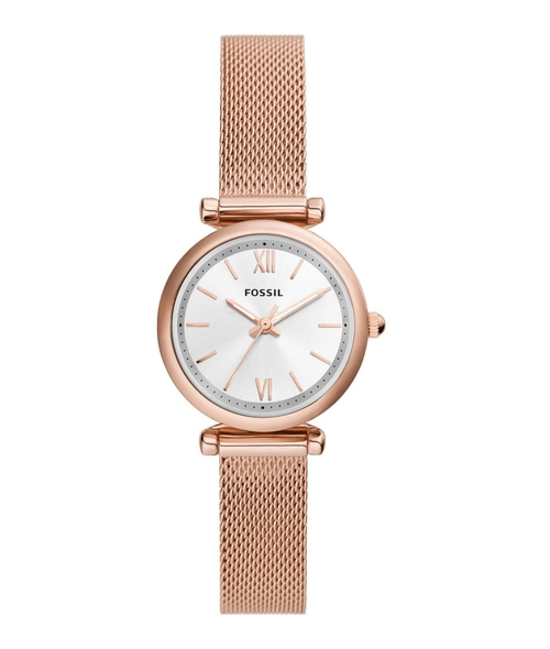 FOSSIL ES5314SET Damenarmbanduhr Quarzuhr CARLIE Edelstahl roségoldfarben B-WARE