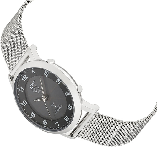ETT Funkuhr Atacama ELS-11625-22MS 36 mm Edelstahlgehäuse Solar Drive B-WARE
