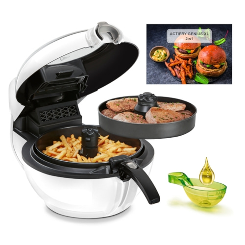TEFAL 2in1 Heißluftfritteuse YV970015 Air Fryer Fritteuse mit Heißluft 1500 Watt
