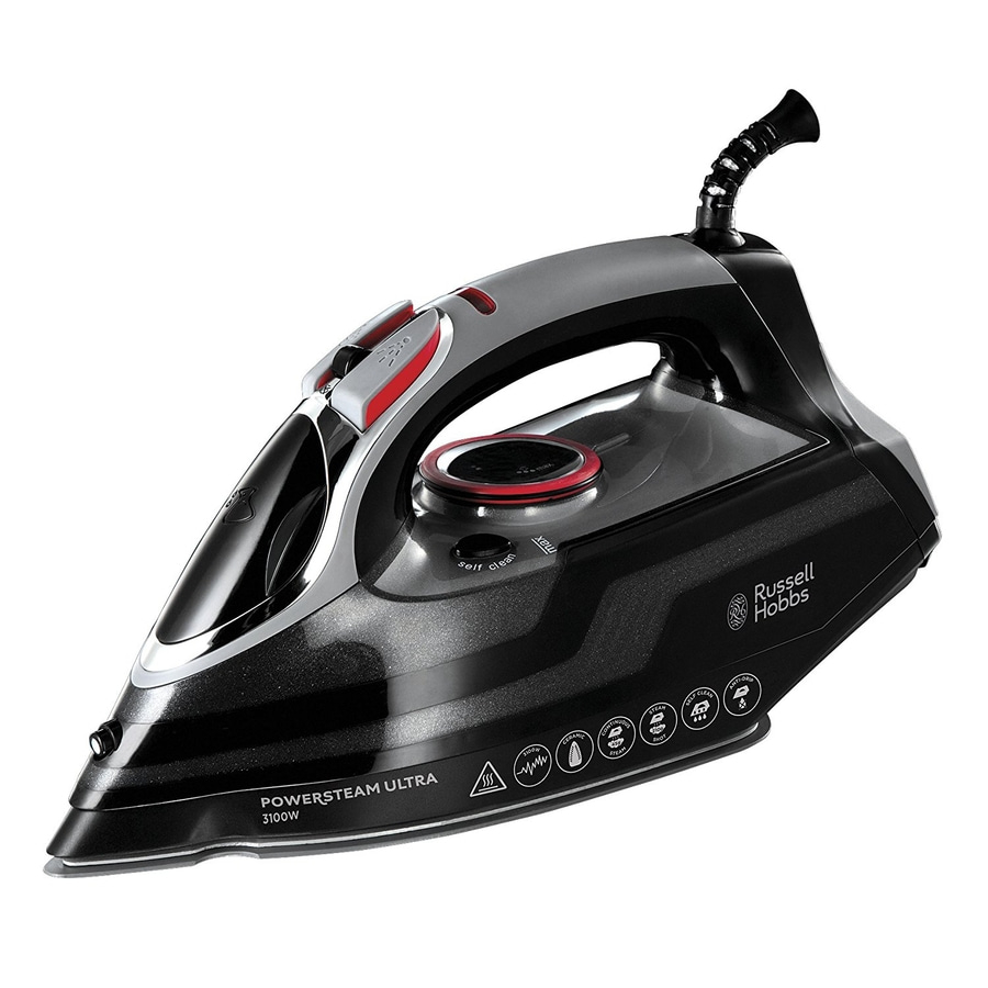 Bügeleisen, Russell Hobbs, Powersteam Ultra, 3100W, Dampfstoß, Selbstreinigung, Keramiksohle