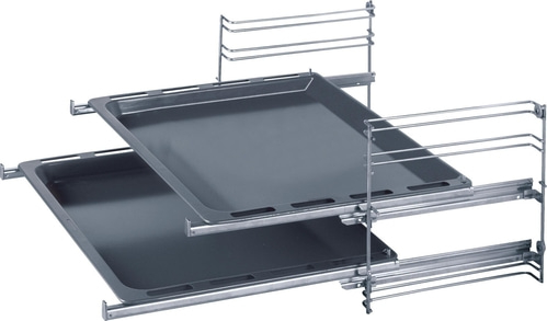 SIEMENS Teleskopauszug HZ438201 2-fach Metall für Backofen 60 cm B-WARE