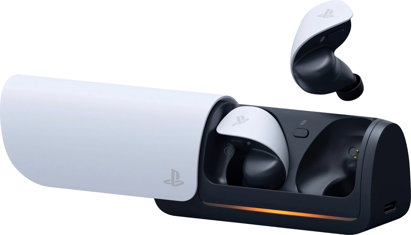 Playstation 5 Pulse 3D Wireless Headset und Ladestation mit Kopfhörern