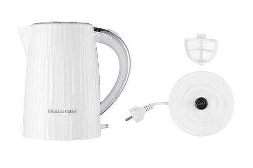 RUSSELL HOBBS Wasserkocher Eden 27360-70 Weiß 1,7 L Wasserstandsanzeige 2400 W