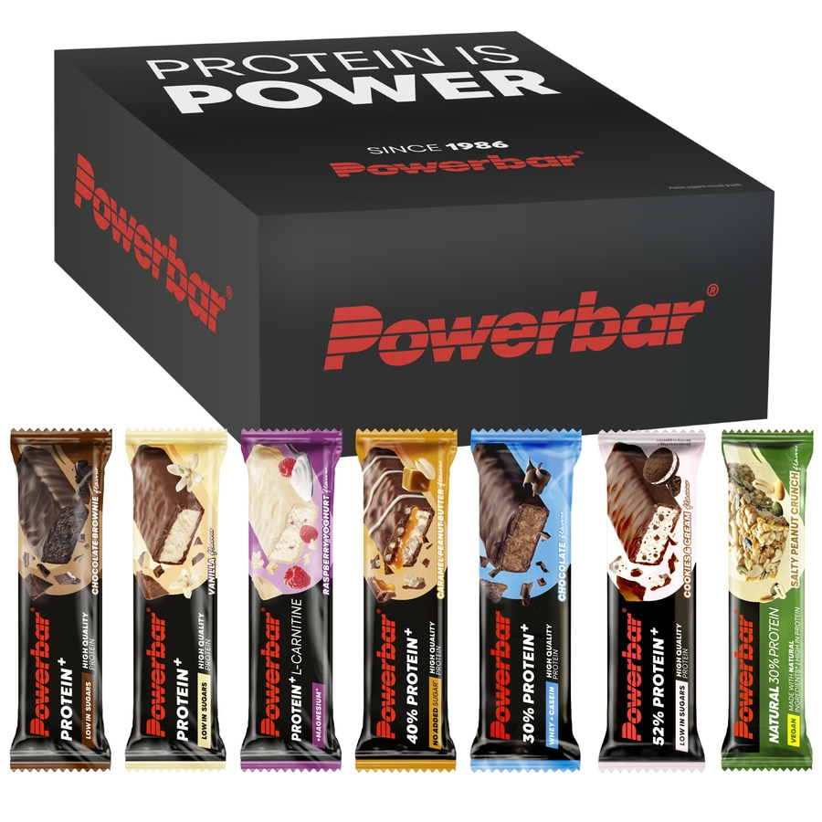 POWERBAR Protein Multiflavour Box - 14 Powerbar Riegel MIXBOX