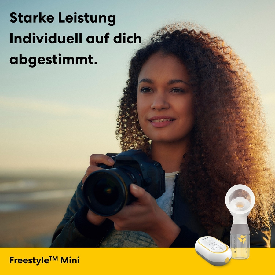 MEDELA Freestyle™ Mini Classic elektrische Einzelmilchpumpe klein leistungsstark