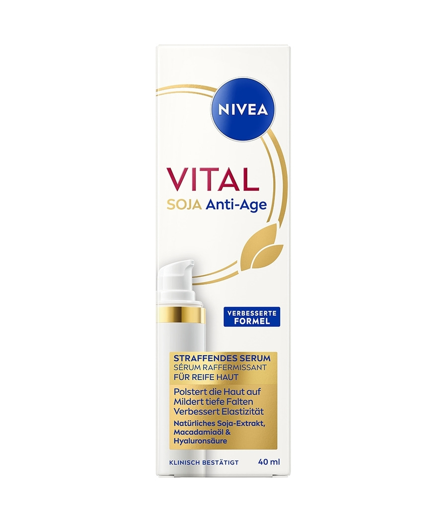 NIVEA Vital Soja Anti-Age Straffendes Serum für reife Haut