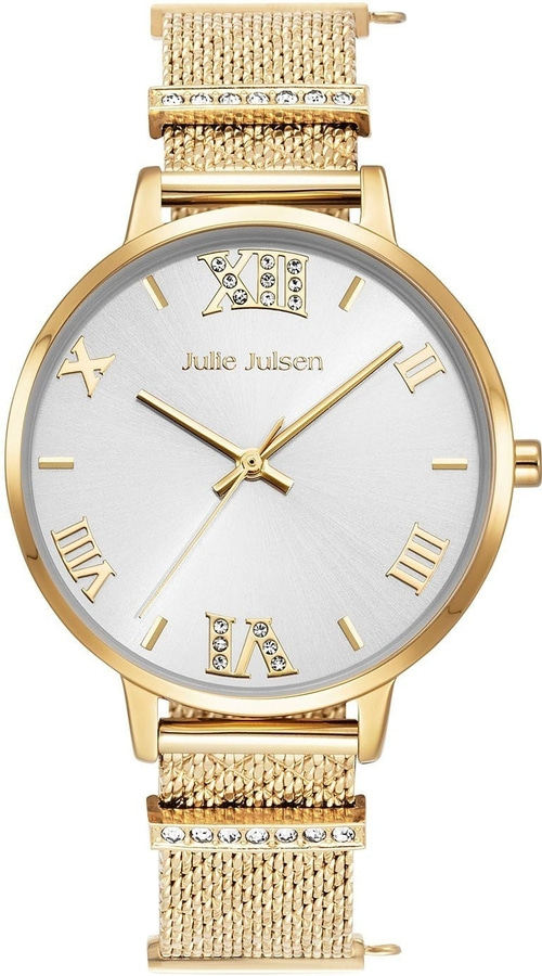 JULIE JULSEN Damenarmbanduhr JJW1411YGME-36 Quarzuhr Mineralglas 36mm B-WARE
