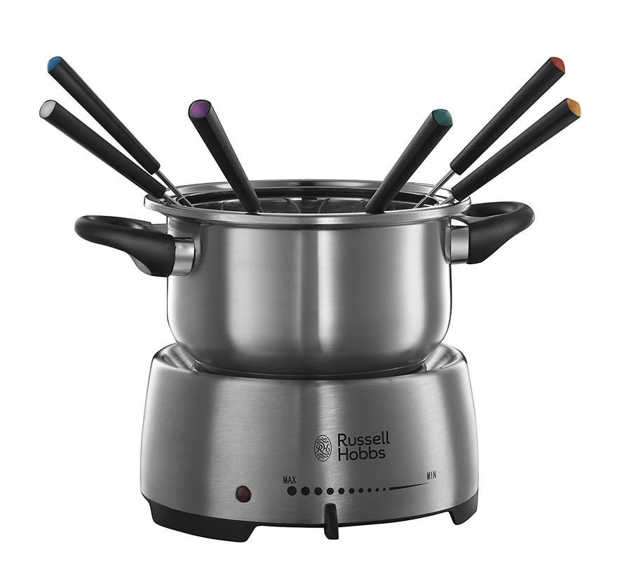RUSSELL HOBBS Fondue Käsefondue Schokofondue Fiesta 22560-56 Edelstahl 1200W