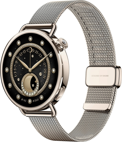 Xiaomi Watch S4 Smartwatch 41mm Sunset Gold Edelstahl AMOLED EKG HyperOS