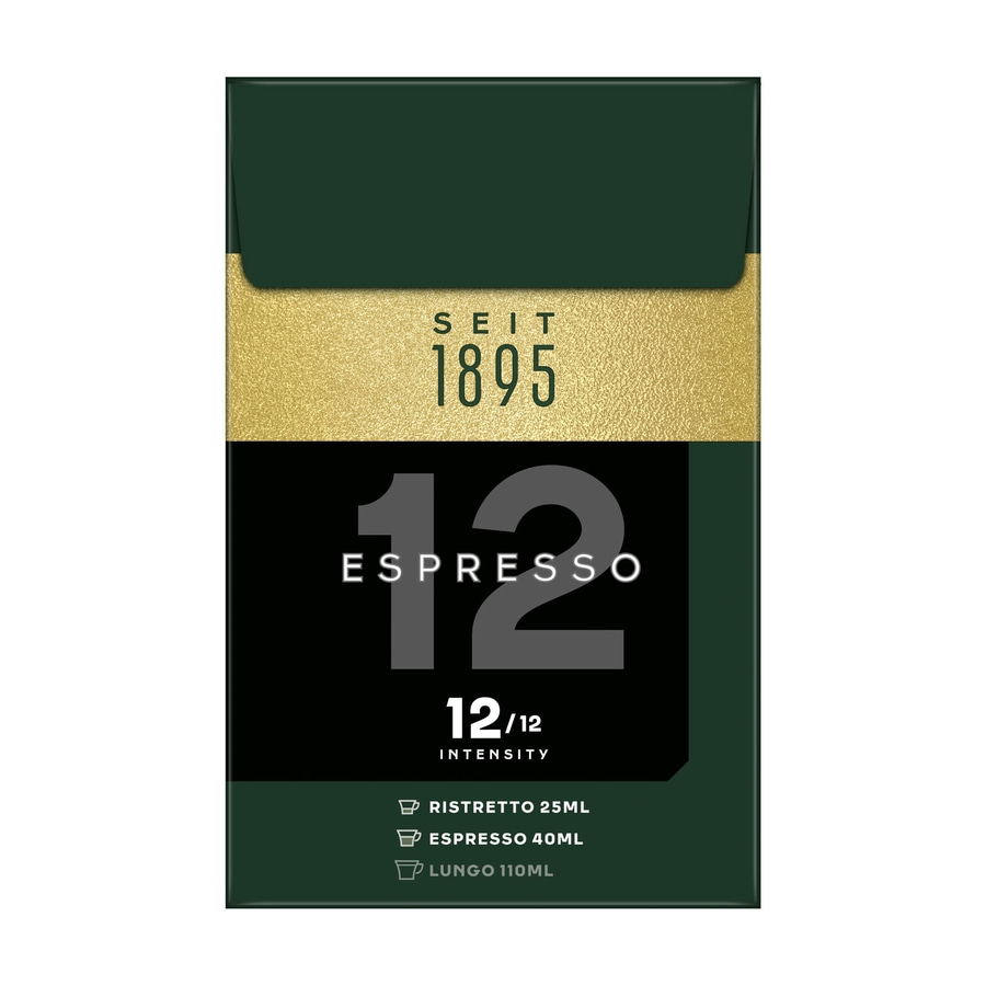 JACOBS Kapseln Espresso 12 Ristretto XXL-Pack 5 x 40 Nespresso®* kompatibel