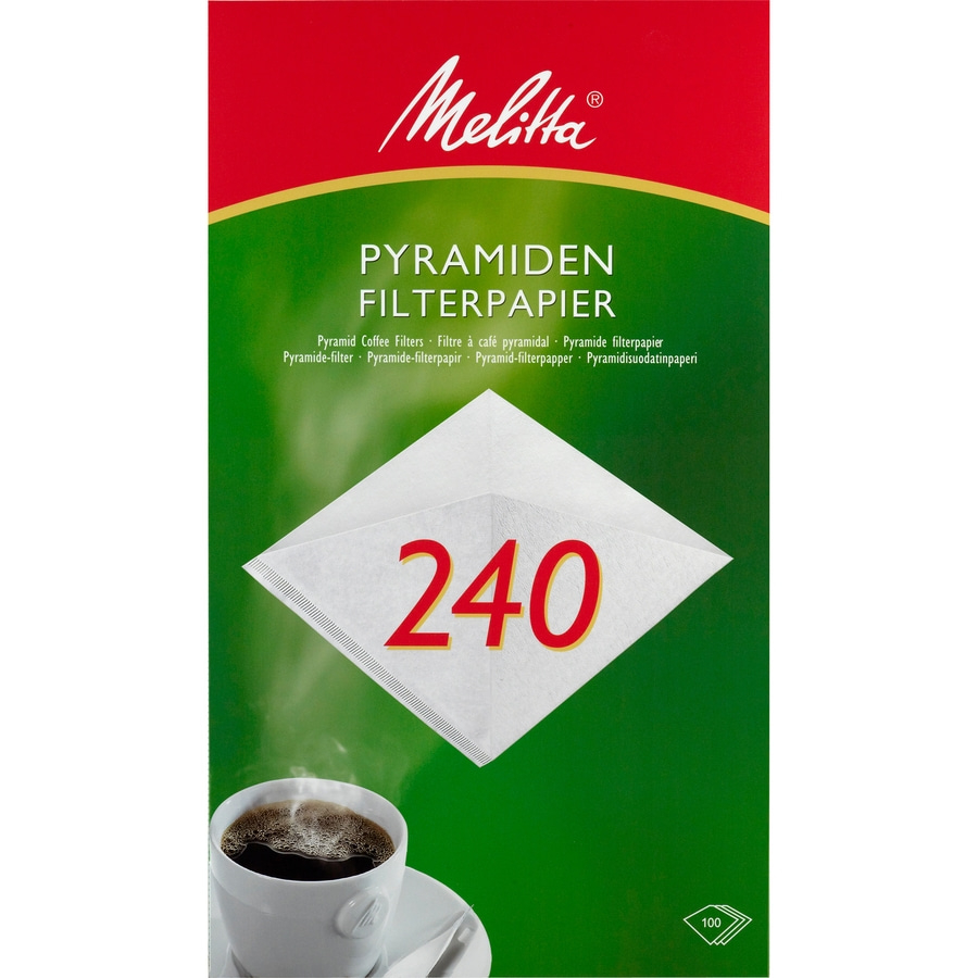Melitta Pyramiden Filterpapier 240 Stück in der Packung