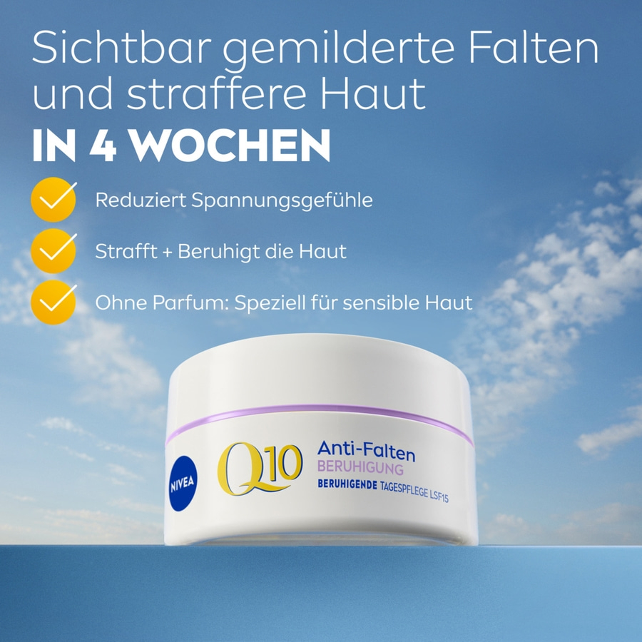 NIVEA Q10 Anti-Falten Power Sensitive Tagespflege LSF 15 50ml