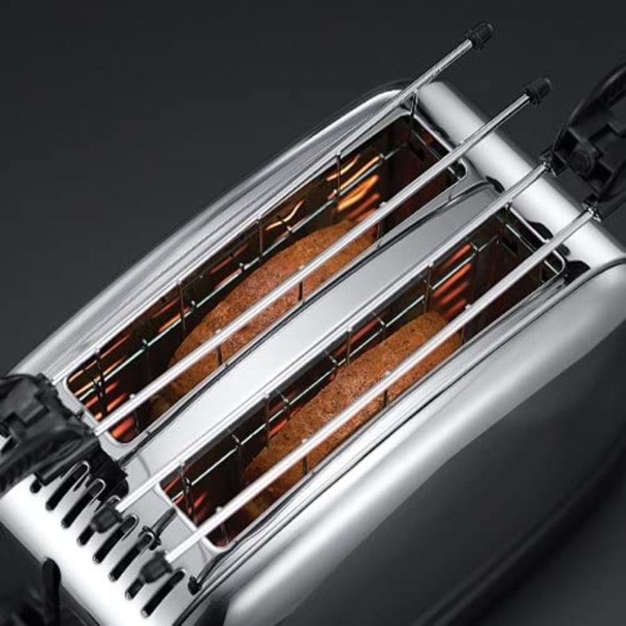 RUSSELL HOBBS Sandwichtoaster Victory 23310-57 Edelstahl 6 Stufen 1200 W Toaster