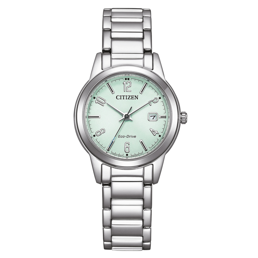 CITIZEN Damen Armbanduhr FE1241-71X Eco-Drive Edelstahl 29 mm Datum B-Ware