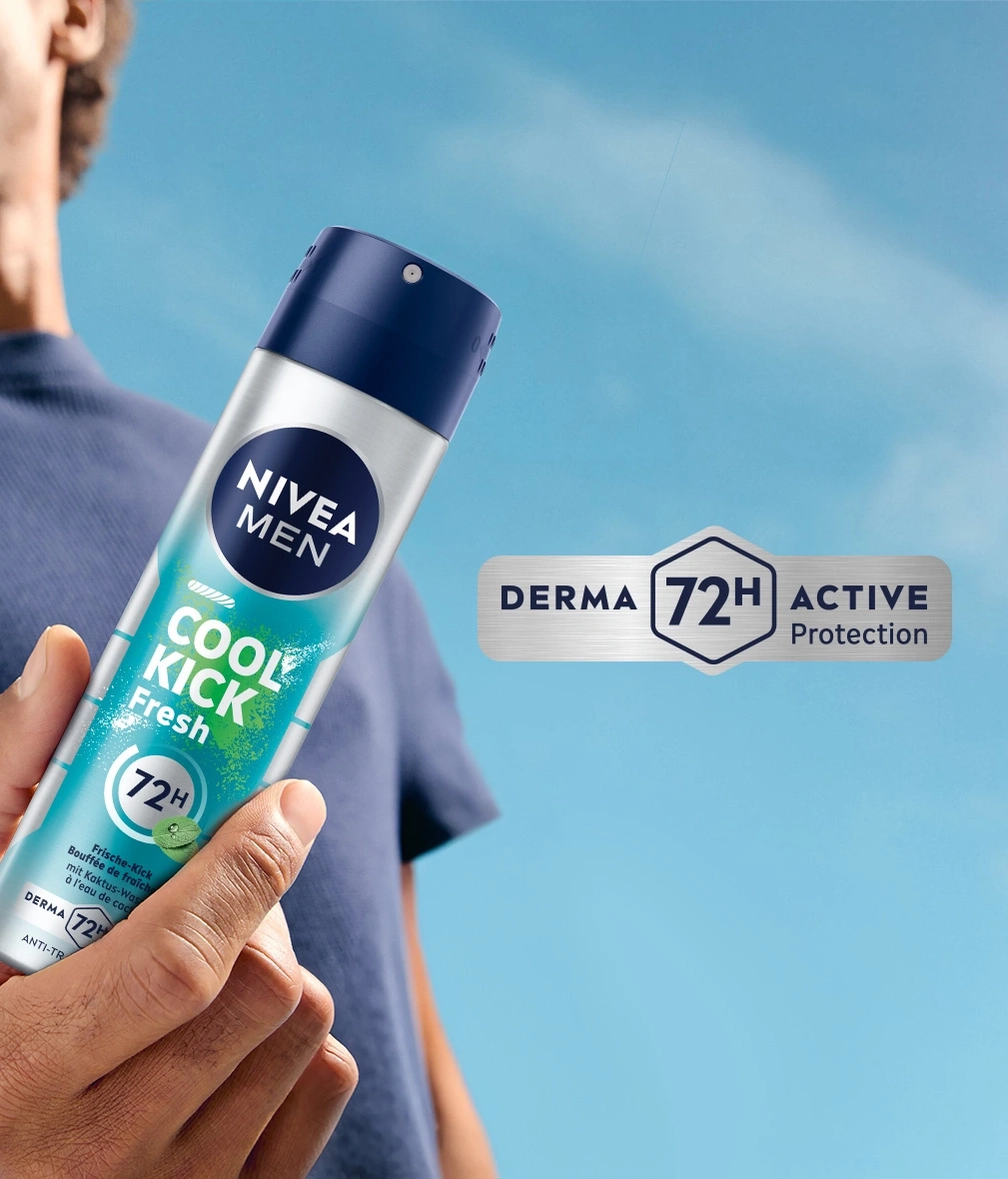 NIVEA Deodorant Men Cool Kick Fresh Deo Spray 6 x 150 ml