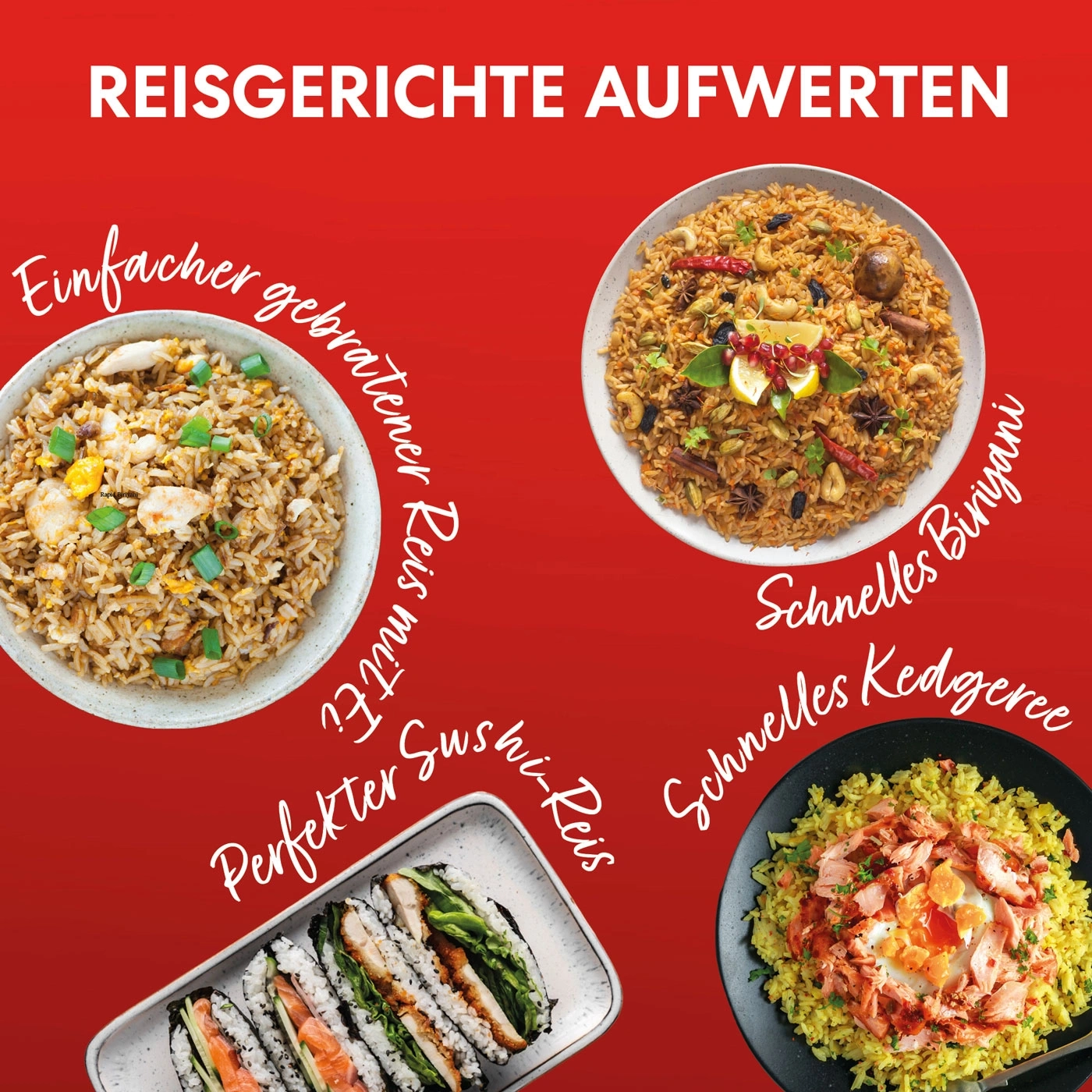 INSTANT POT Reiskocher 6-in-1 Dampfgarer 2,8L Schongaren Sautieren Weiß