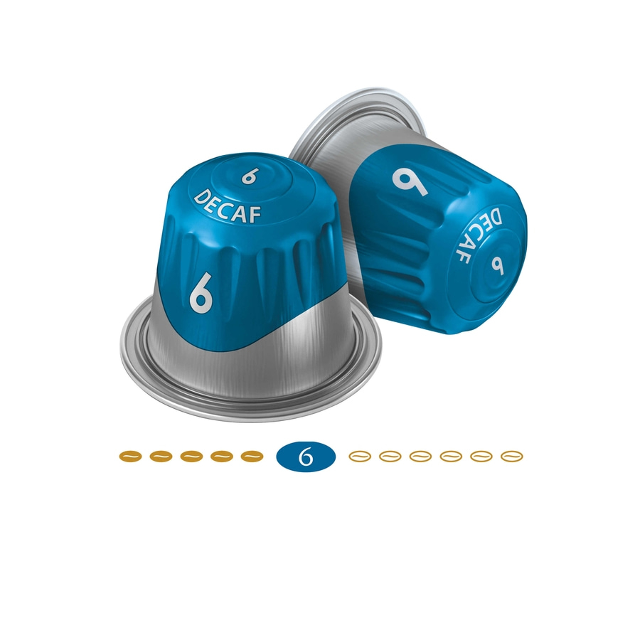 JACOBS Kapseln Decaffeinato Classico 6 entkoffeiniert 200 Nespresso®* kompatibel