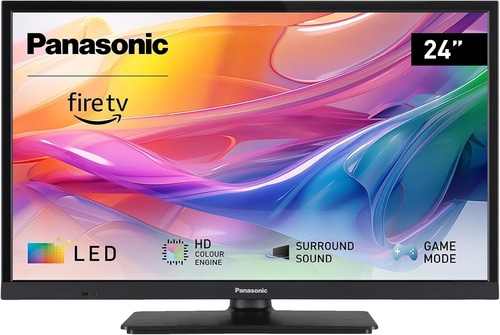 Panasonic Fernseher mit Fire TV, LED, HD Colour Engine, Surround Sound und Game Mode.