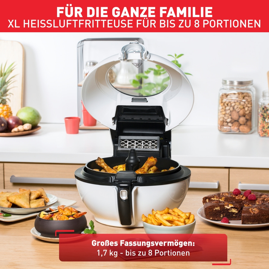 TEFAL 2in1 Heißluftfritteuse YV970015 Air Fryer Fritteuse mit Heißluft 1500 Watt