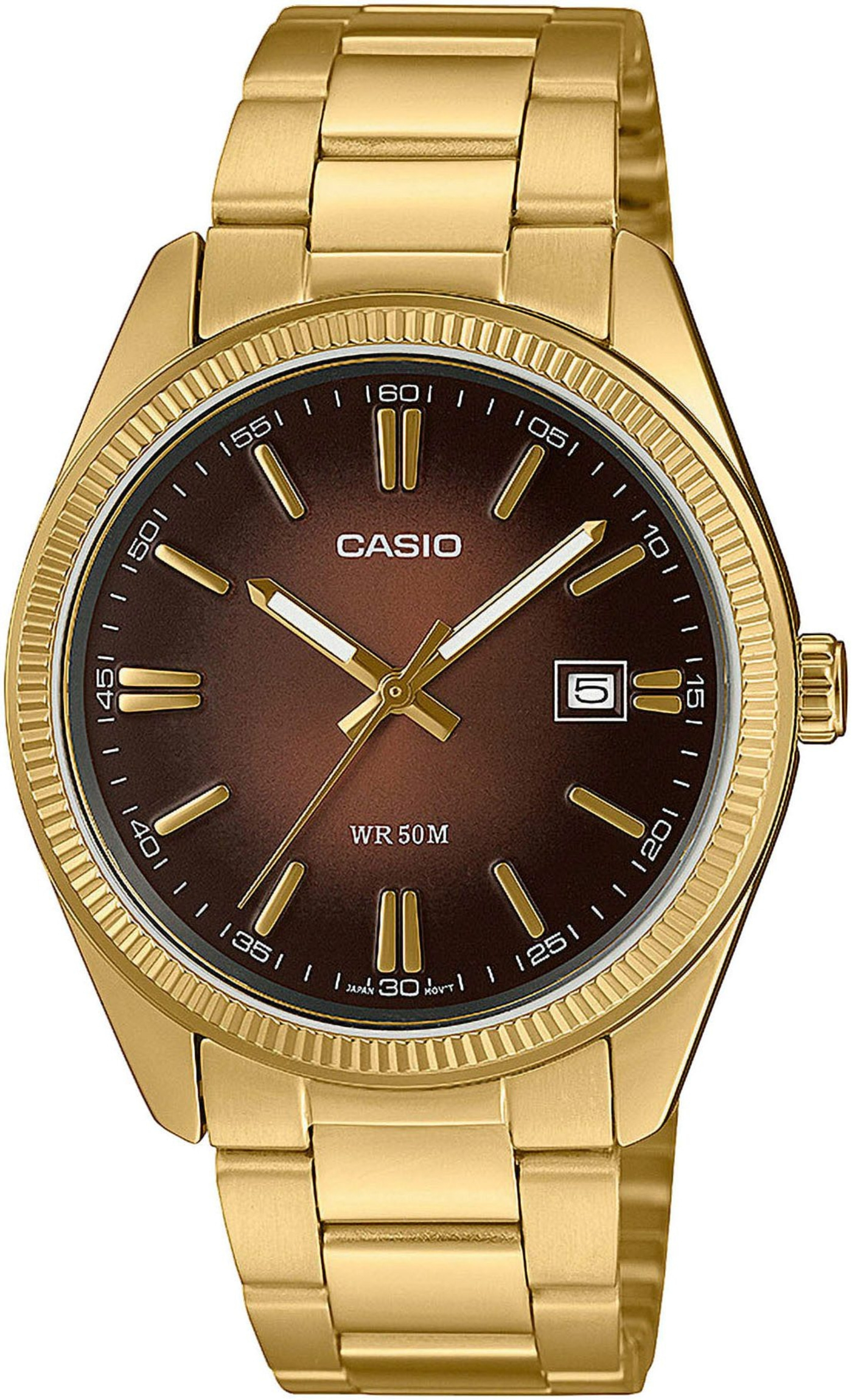 CASIO TIMELESS COLLECTION Herren Armbanduhr Quarzuhr MTP-1302PGC-5AVEF B-WARE
