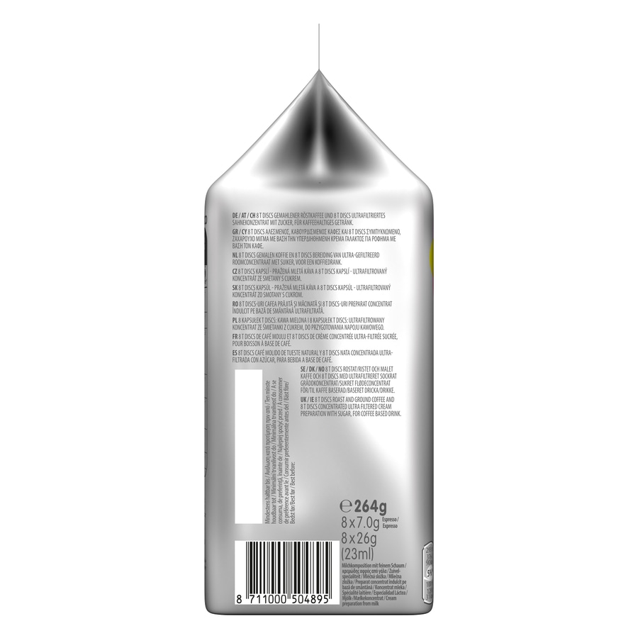 TASSIMO Kapseln Jacobs Typ Latte Macchiato Classico T Discs 5x8 Getränke