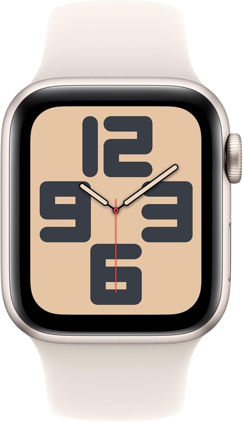 APPLE Watch SE 2024 GPS 44 mm Aluminium Sportband Polarstern MXEV3QF/A B-WARE