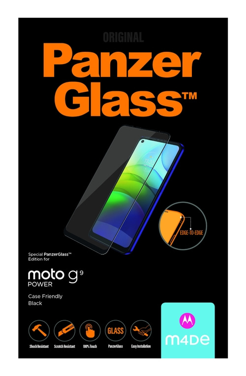 PanzerGlass™ Displayschutz Motorola Moto G9 Power Screen Protector Glass
