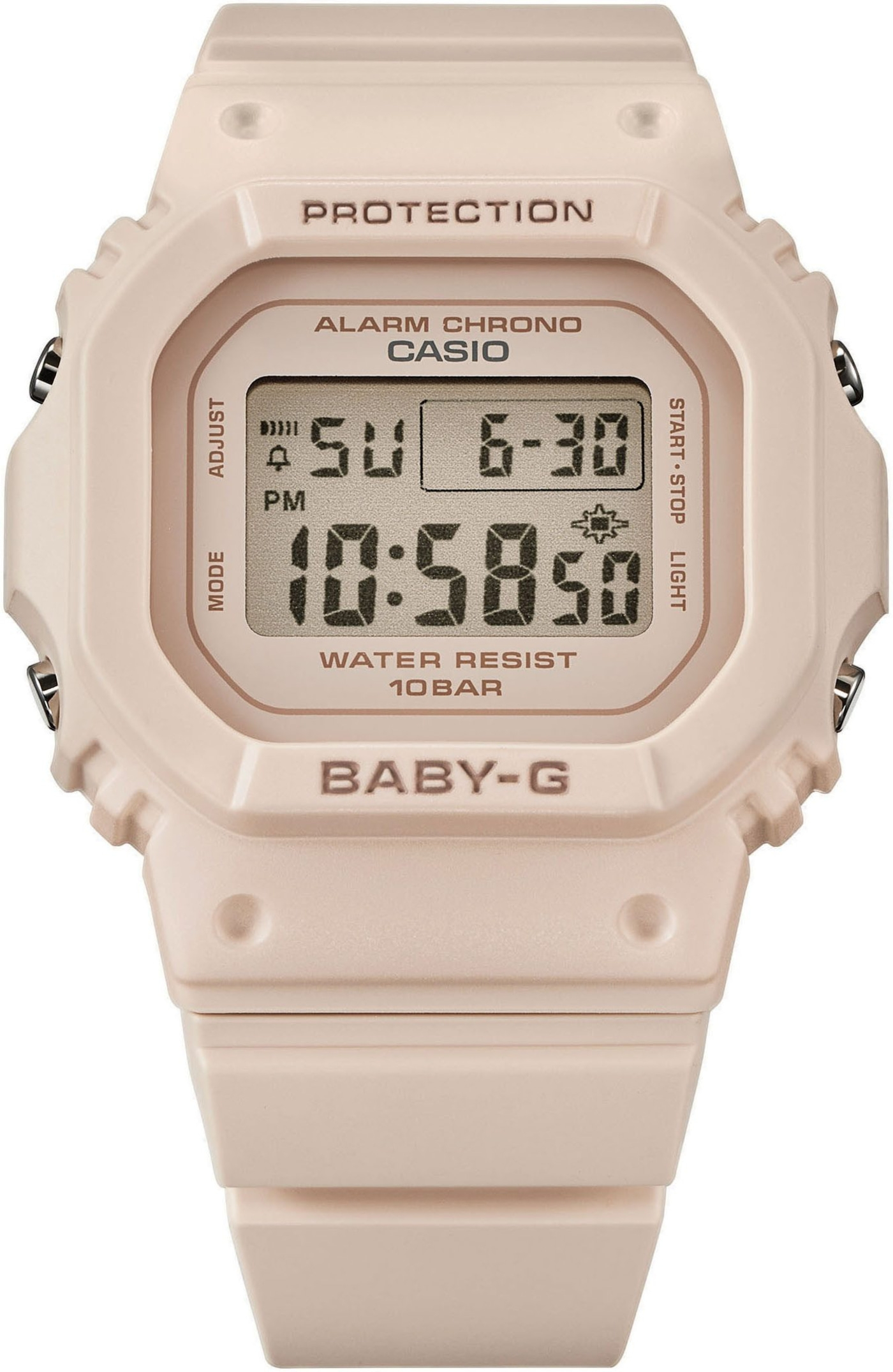 CASIO BABY-G Damen Armbanduhr BGD-565U-4ER Quarz Chronograph digital 37/42mm