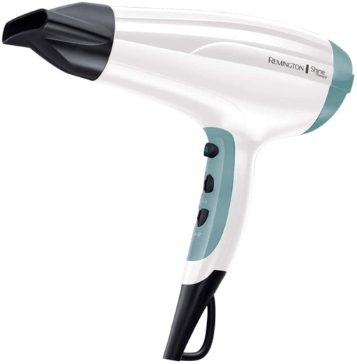 REMINGTON Haartrockner D5216 Shine Therapy Ionen 2300W Stylingdüse Diffusor weiß